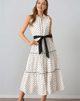 Dotelle Midi Shirt Dress